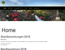 Tablet Screenshot of campus-regensburg.org